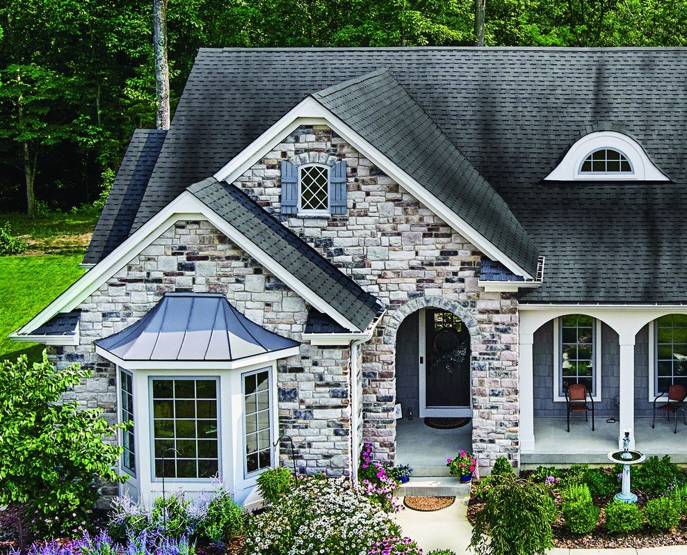 Home with an Atlas architectural shingle roof