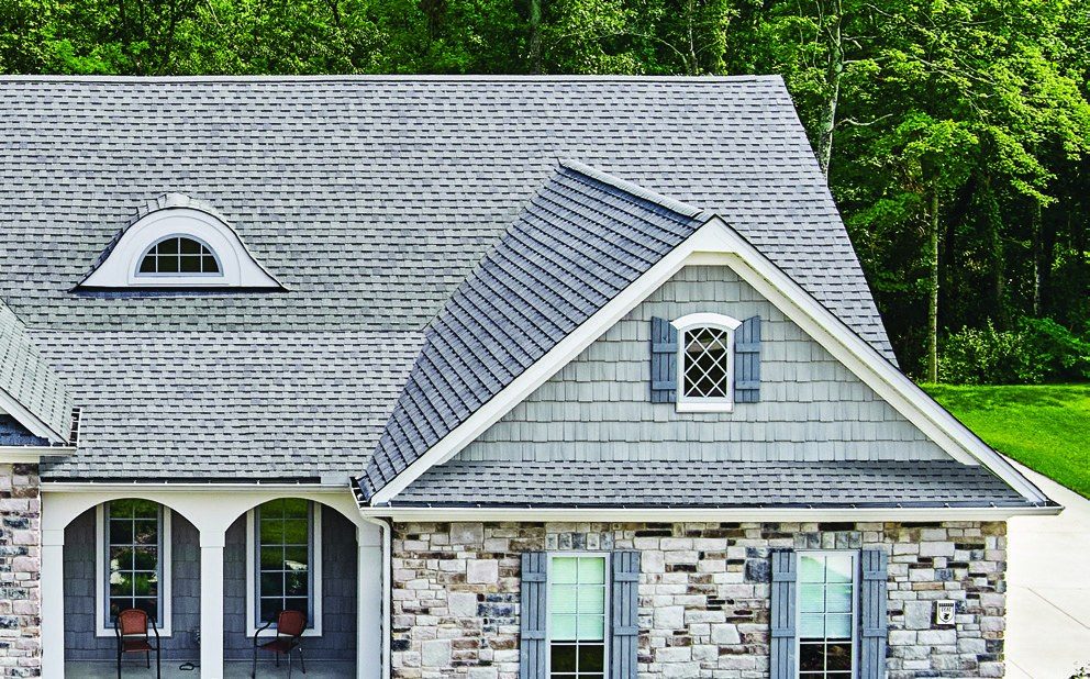 Home with an Atlas architectural shingle roof