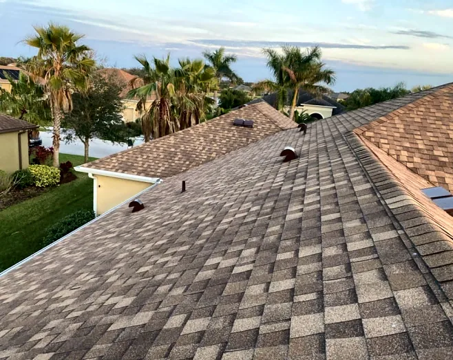 Asphalt shingle roof
